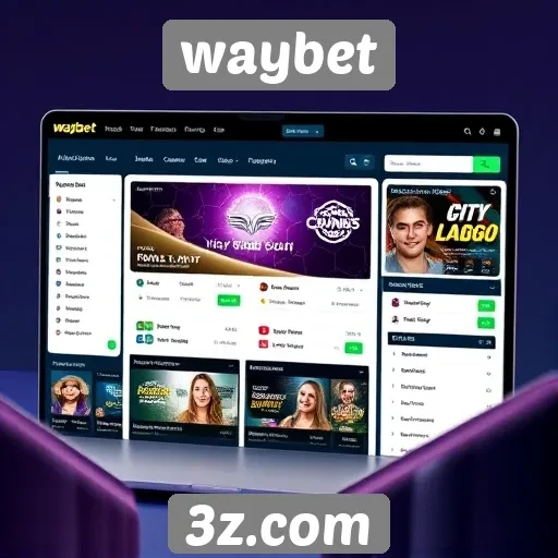Avaliação da interface do usuário do site Waybet
